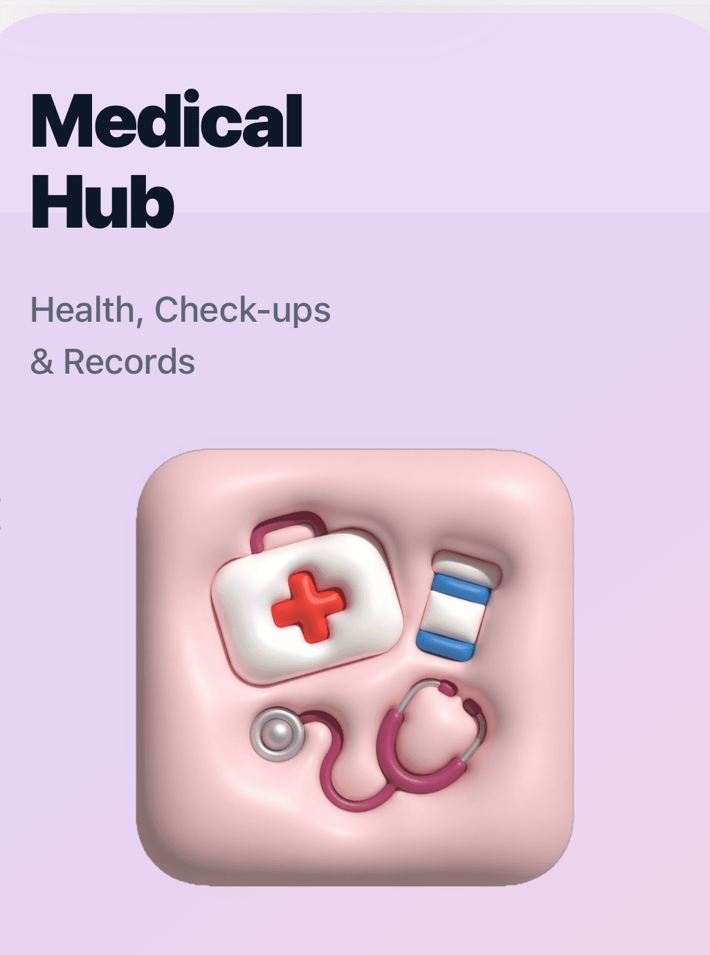 Medical Hub — Gesundheits-Checks und Akten