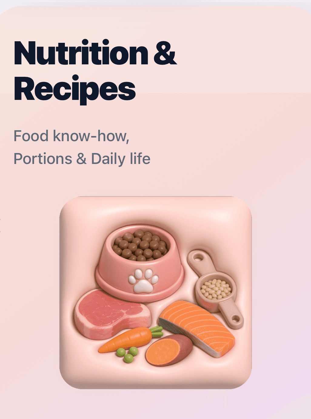 Nutrition & Recipes — Ernährung und Rezepte